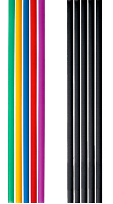 Stabil Mehrweg Jumbo Strohhalm 240x8mm Cocktail Halm Plastik Trinkhalm reuseable