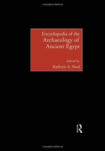 Encyclopedia of the Archaeology of Ancient Egypt, Bard 9780415185899 New..