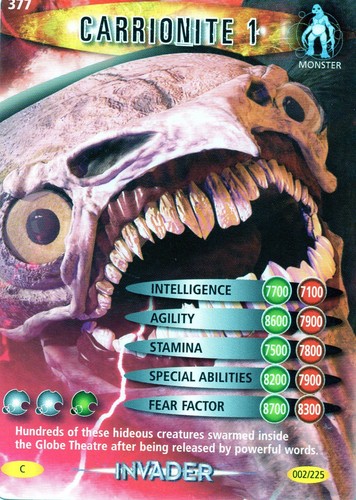 Doctor Who Battles In Time Individual Trading Cards ( Cards 351 to 600 ) - Picture 25 of 248
