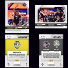 (2) 2024 Panini Instant WNBA Angel Reese ROOKIE CARDS SP Sky #163 & #164 RC 🔥