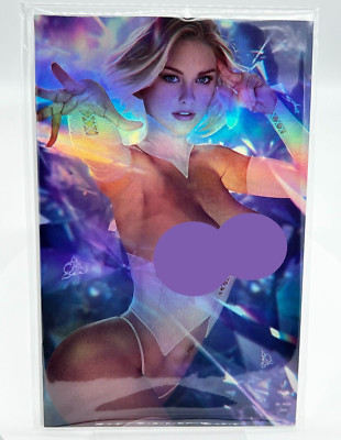 TOTALLY RAD EMMA FROST SHIKARII FOIL LIMITED EDITION 10 COPIES X-MEN ICE QUEEN