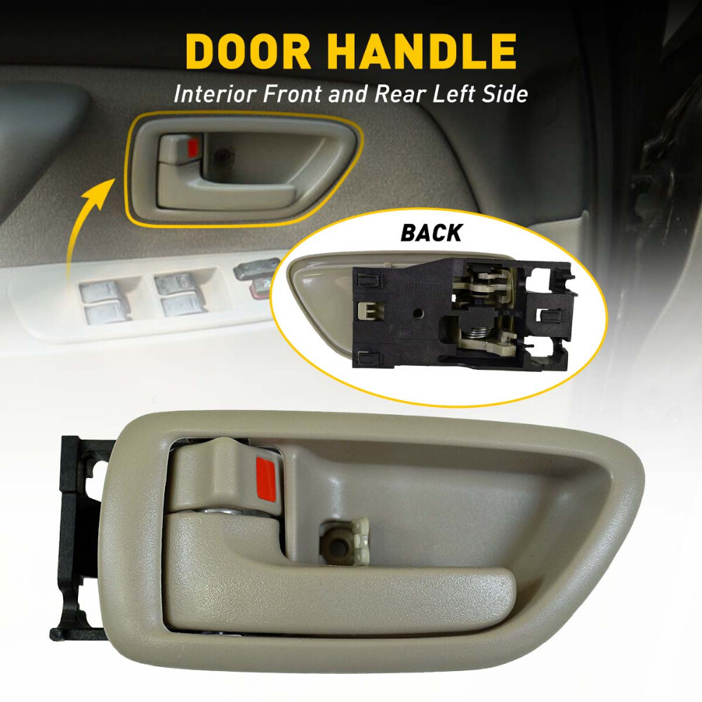 Inside Driver Side Left Door w Handle Bezel For TOYOTA SEQUOIA