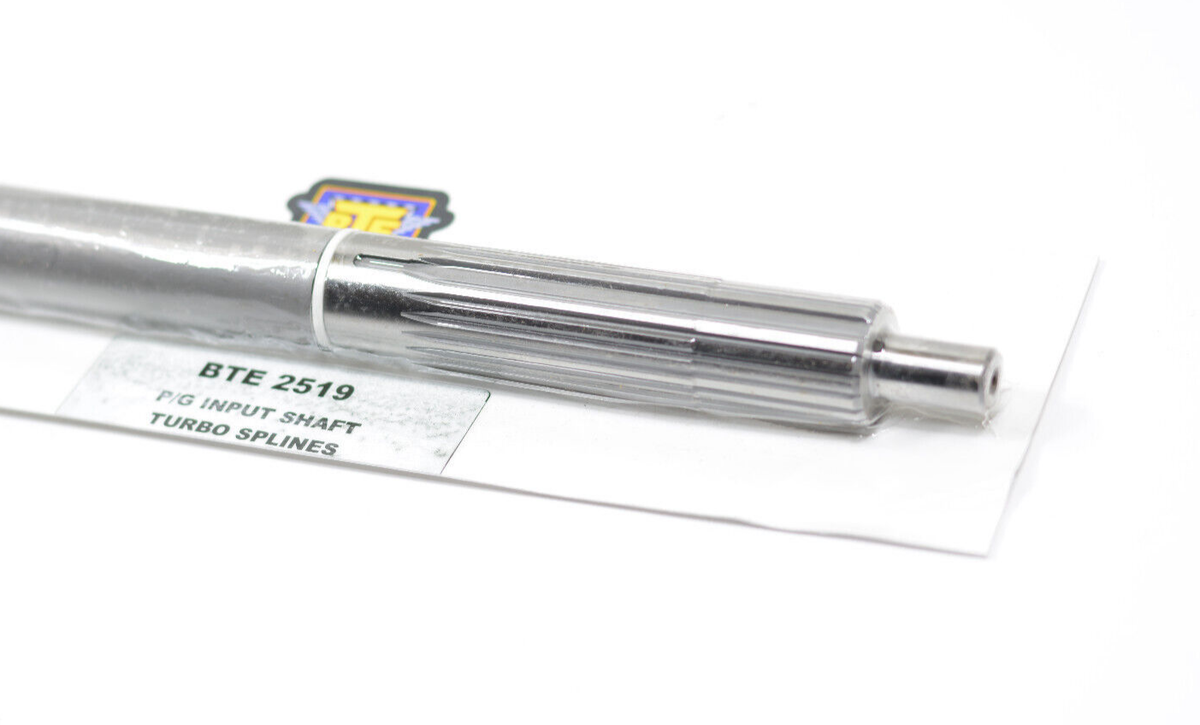 2519 BTE Powerglide Hardened Input Shaft With Turbo Splines 2519 BTE Powerglide Hardened Input Shaft With Turbo Splines