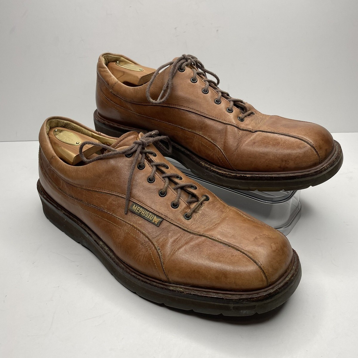 Mephisto Abel Goodyear Welt Mens US 8.5  Oxford Brown Leather Shoes France Mephisto Air Relaxed Goodyear Welt Mens | Mercari main image 3