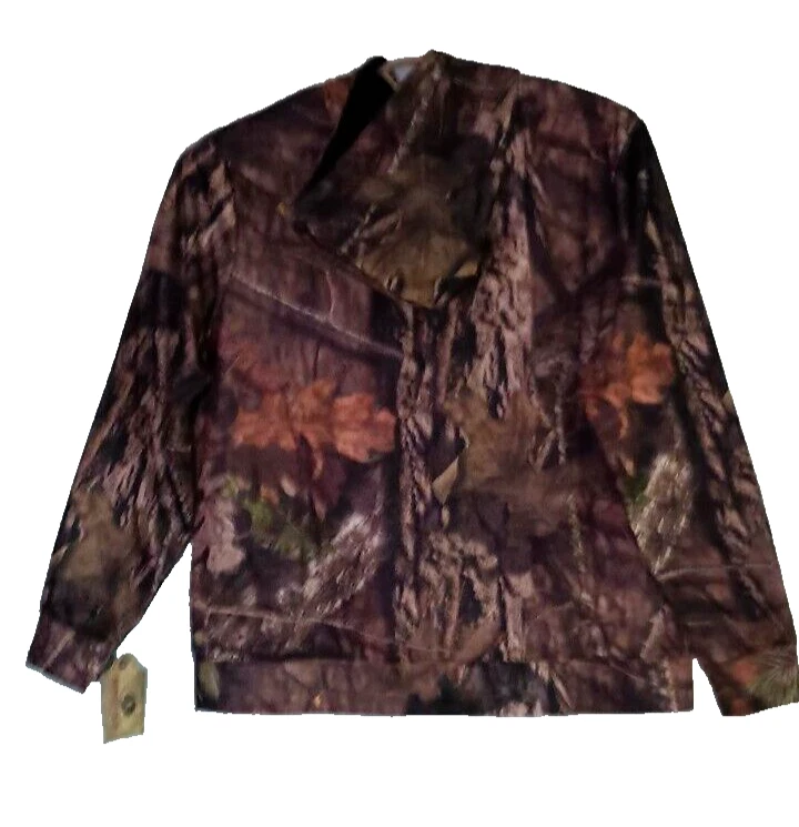 Mossy Oak Break Up Country Camo Pullover Rain Jacket XL NEW - Image 3 of 4