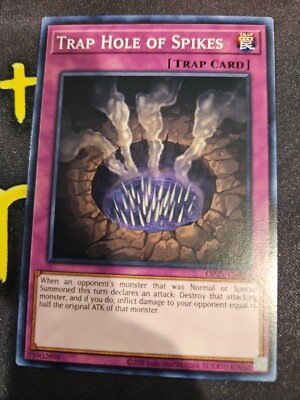 Yu-Gi-Oh! Trap Hole of Spikes - OP21-EN024 - NM Common Unlimited Edition