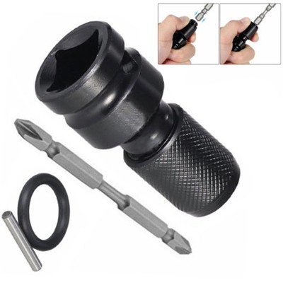 4 Stück/Set Steckschlüssel Adapter Sechskantschaft Bohrer Mutterndreher Power Bits
