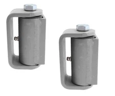 Liftmaster 2100U Std. Duty Roller Cage Bearing Hin, Both Sides (Unfinished) Pair