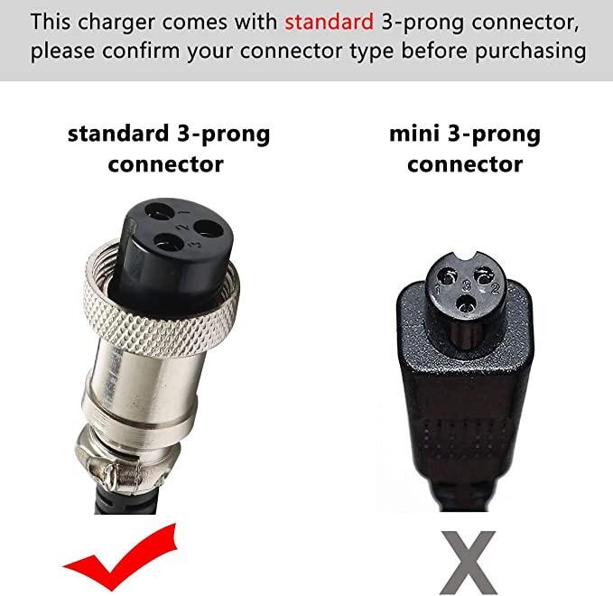 Caricabatterie MSP 24V 2.0 Amp 3 Pin Per Razor E300 E325 E200 &ndash; X97-0478