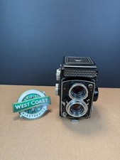 Yashica LM TLR Camera Copal MX Yashinon 80mm F3.5 Twin Lens For Parts