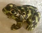 McCoy Flower Frog w/ Seven Holes 4.5"  Vintage Brush McCoy