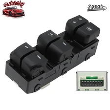 for 2014 2015 2016 Hyundai Elantra Left Driver Master Door Window Switch Black