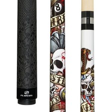 Players D-LH Live Hard Hustle Hard Sport Grip Cue Free Shipping  