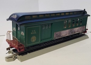 Bradford exchange train Hawthorne Village On30 Thomas Kinkade Green Combine Car