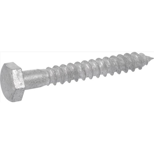 Hillman 812048 Hot Dipped Galvanized Steel Hex Head Lag Screw 5/16 x 4 in. - Picture 2 of 2