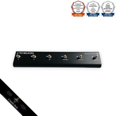 TC Helicon Switch 6 Remote Fußregler Touch 2 Voice Live 3 Japan Schwarz Selten