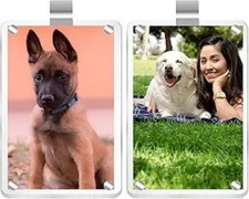 Magnetic Car Sun Visor Photo Holder Clip, 2-Pack Universal Pictur Size: 2 Pack