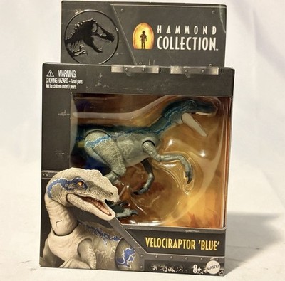 Jurassic World Hammond Collection Velociraptor Blue Matte HTV62