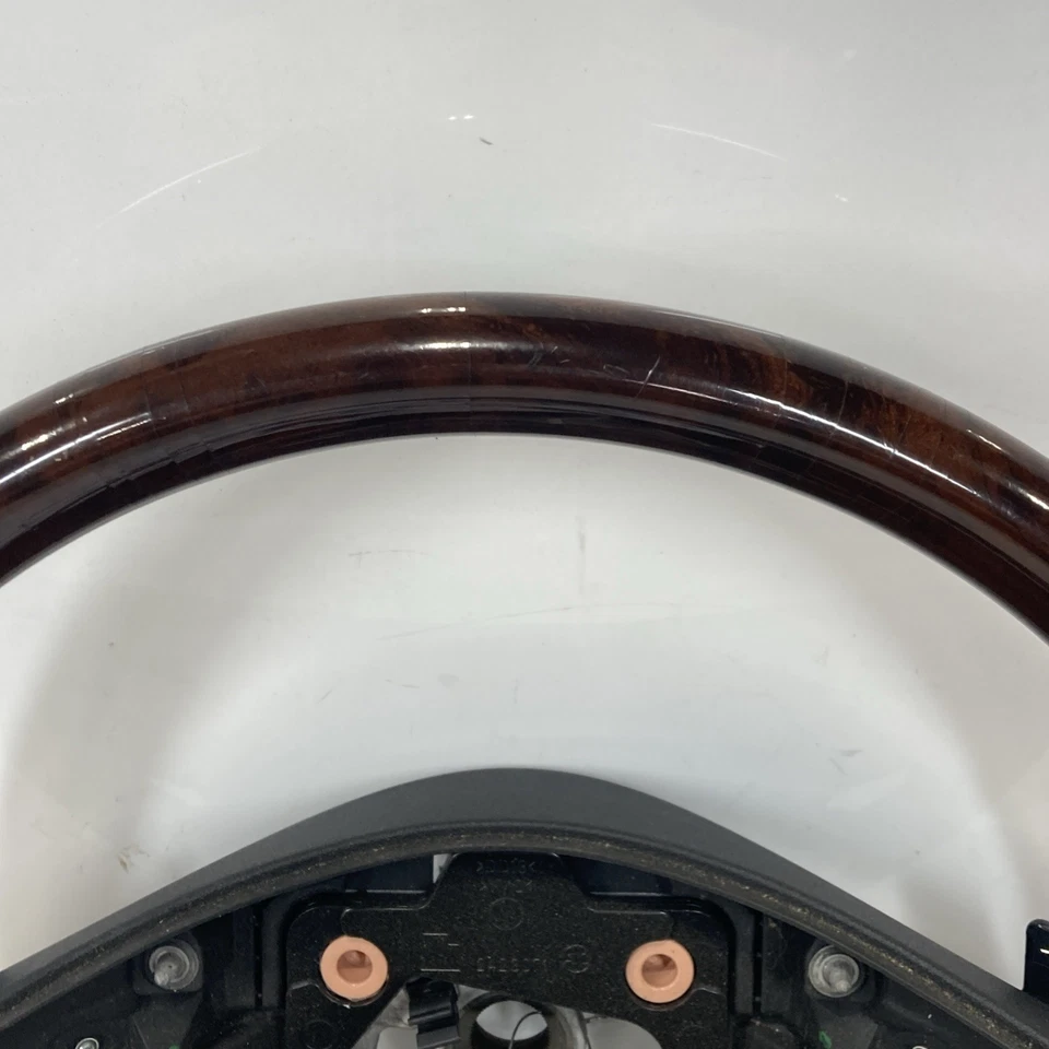 Mercedes-Benz GL ML R Class X164 W164 2009-2012 OEM Wood Black Steering Wheel - Image 3 of 4