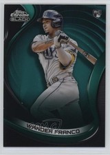 2022 Topps Chrome Black Green Refractor /99 Wander Franco #45 1j1i