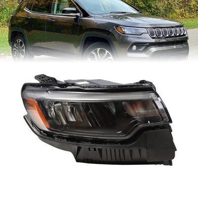 For 2022-2024 Jeep Compass LED Headlight Reflector w/Bulbs Right Passenger Side