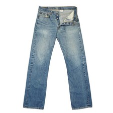 Vintage Y2K Levi's 501 XX Jeans Men 33x36 33x34 Button Fly Whiskered Fade