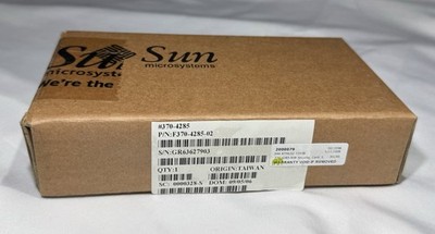New In Box Vintage Sun 370-4285 System Configuration Card, Sun Fire V100 V120