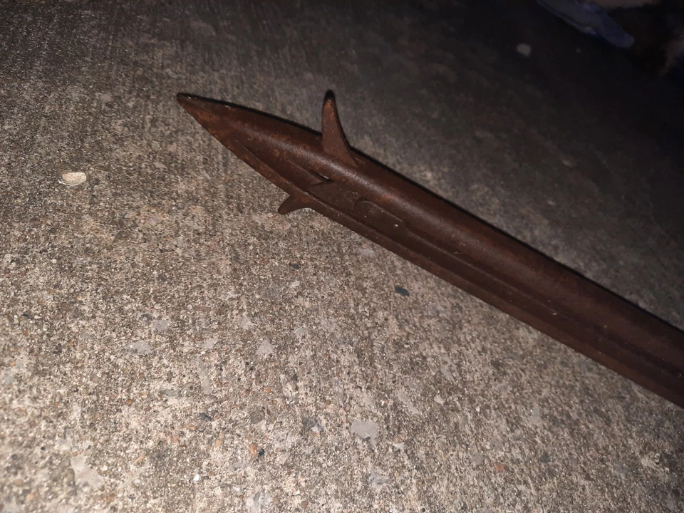 Arpón de heno antiguo Foto 3 de 4