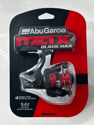 #ad Abu Garcia Max Black Max BMAX750 5.2:1 Brand New Fishing Reel BMAXSP750 C $26.99