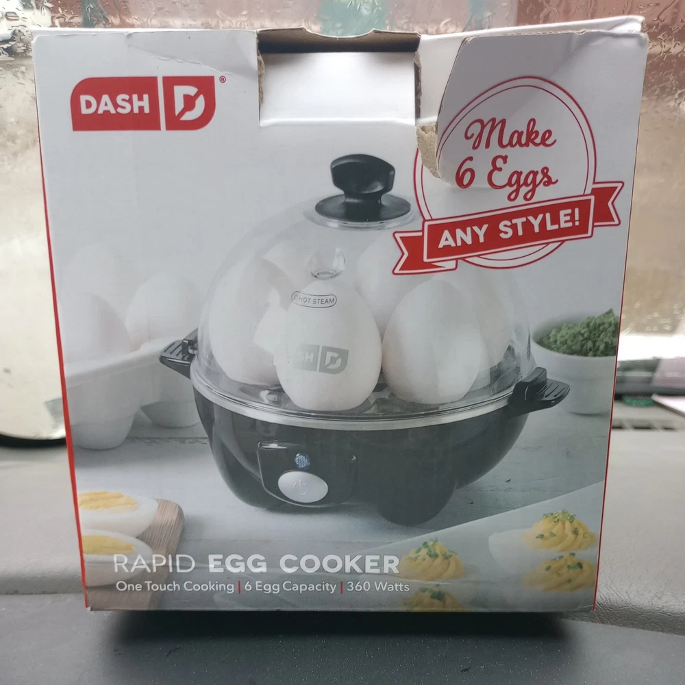 6-Egg Electric Dash Egg Cooker – Fast & Easy Breakfast Maker 6-Egg Electric Dash Egg Cooker – Fast & Easy Breakfast Maker