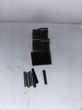 (3)  Pipe Wrench Heel Jaw with Pin Assembly 24" Wrench Replacement Carbon Steel