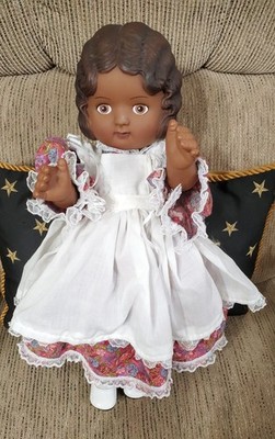 Daisy Kingdom African American 18'' Doll - Vintage Style- So cute