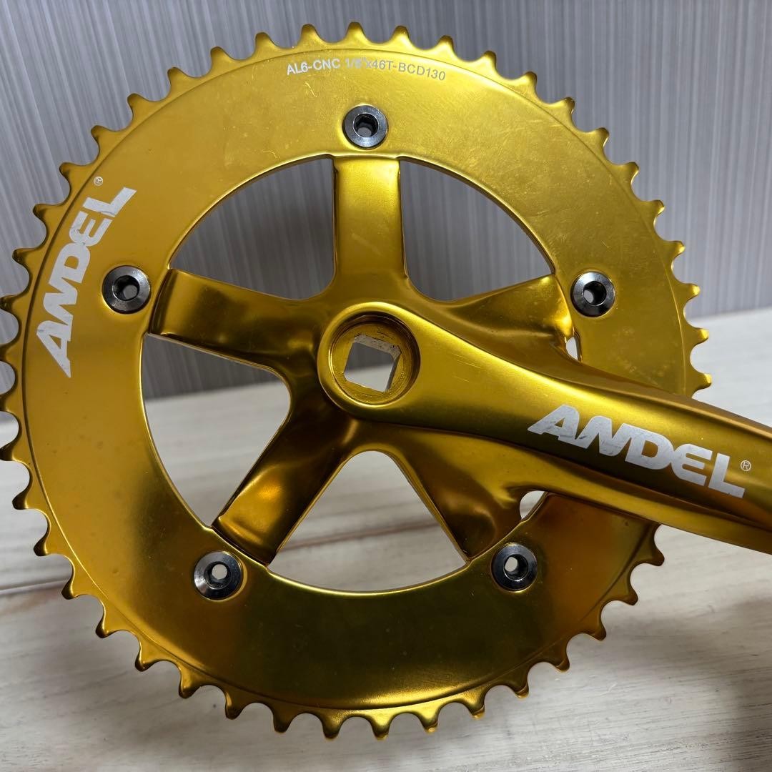 Rare model] ANDEL RSC1 crankset gold 46T 170mm | eBay