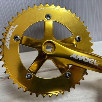 【希少モデル】ANDEL RSC1 クランクセット ゴールド 46T 170mm Rare model] ANDEL RSC1 crankset gold 46T 170mm | eBay