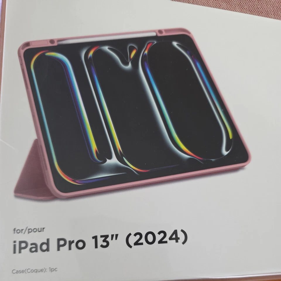 Spigen Urban Fit Velo Case Vegan Faux Leather Rose Gold for iPad Pro 13 2024 M4 - Image 3 of 4