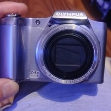 Olympus SZ-12 Compact Camera 14MP 24x Optical Zoom 3" LCD Flash Silver