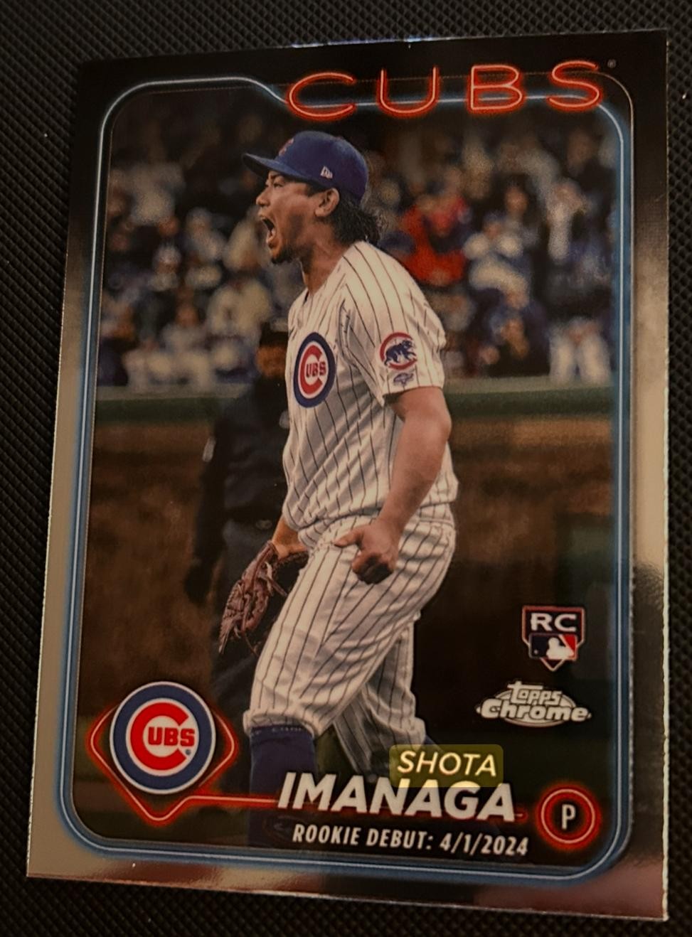 2024 Topps Chrome Update #USC95 Shota Imanaga Aqua Refractors #/199