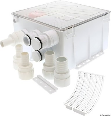 RULE  Duschabfluss Set 12V / 24V automatische Grauwasserpumpe f. Boote & Camper