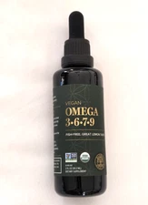 Global Healing Organic Omega 3 6 9 & 7 (Seaberry CO2 Extract) - Fish-Free