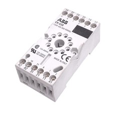 ABB CR-U3S Relay Socket, 11-Pin Octal, 300VAC 12A Max, DIN Rail