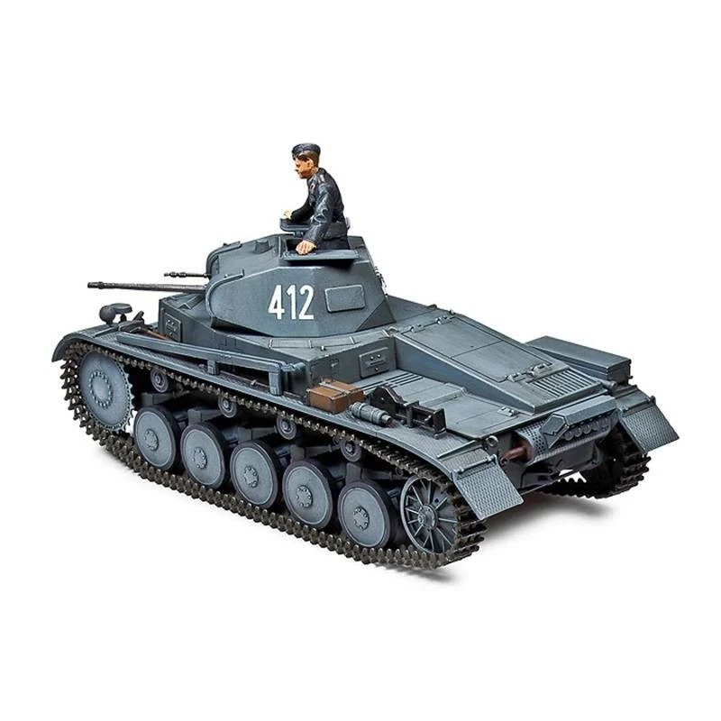 TAMIYA 32570 Panzer II 1/48: Riproduzione Preciso Esecuzioni A/B/C, Legenda F - Immagine 2 di 4