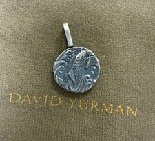 David Yurman .925 Sterling Silver Men Dragon Pendant