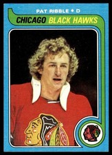 1979 Topps Hockey Pat Ribble 199 Chicago Blackhawks