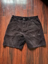 Vintage Ocean Pacific Corduroy Shorts OP Surf Brown Size 36W x 8L Preowned