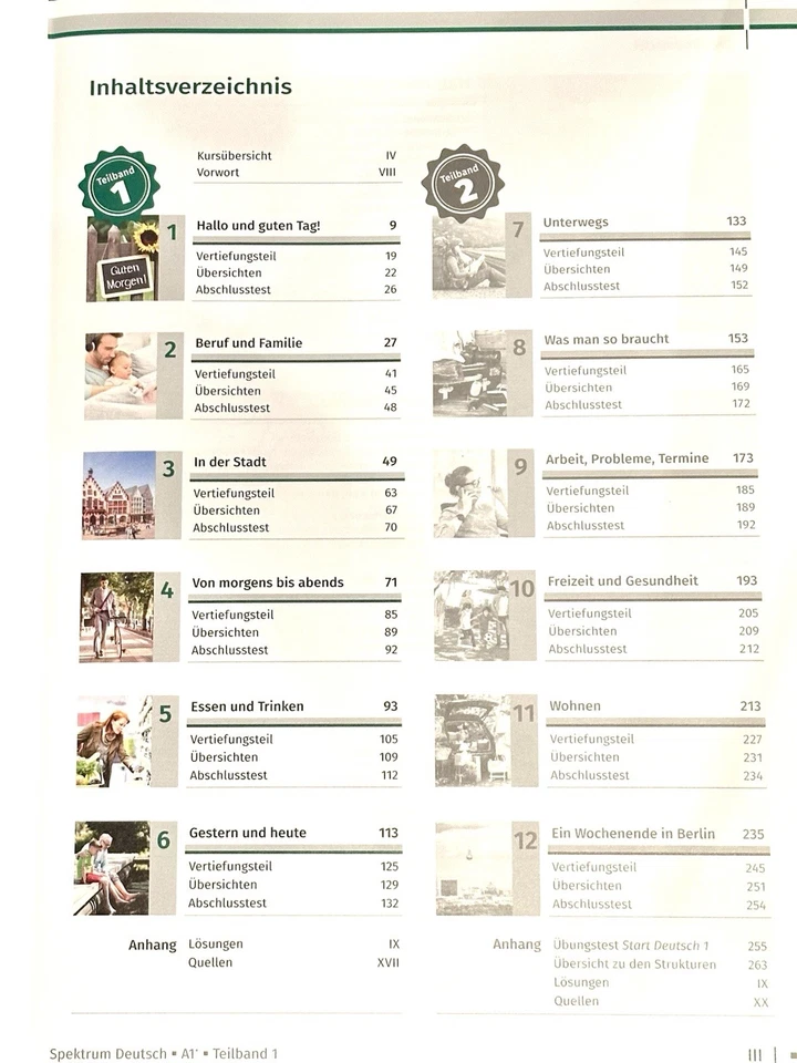 SPEKTRUM DEUTSCH A1+ Integriertes Kurs und Arbeitsbuch by Buscha & Szita - Image 3 of 4