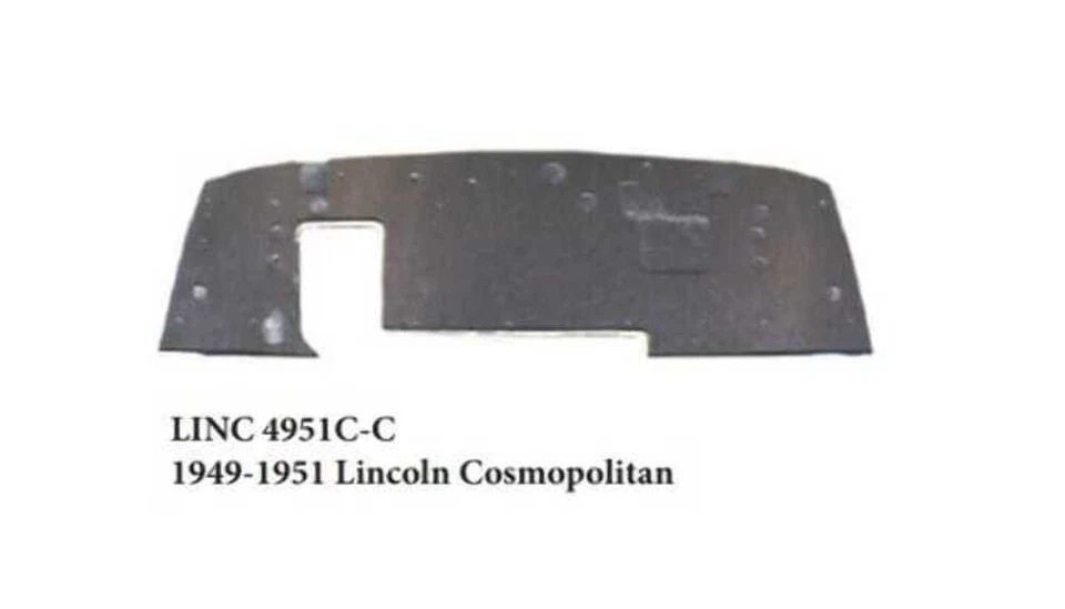 Almofada de isolamento amortecedor de som firewall para 1949-1951 Lincoln Cosmopolitan, painel - Imagem 4 de 4