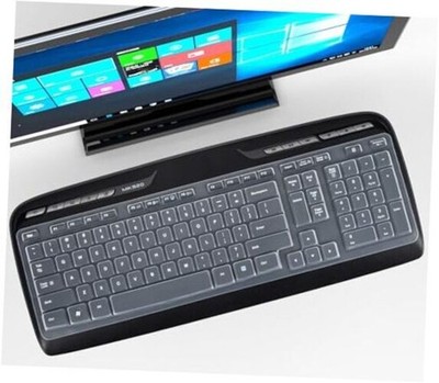 Keyboard Cover Compatible with Logitech MK320 MK330 K330 MK335 Wireless Clear