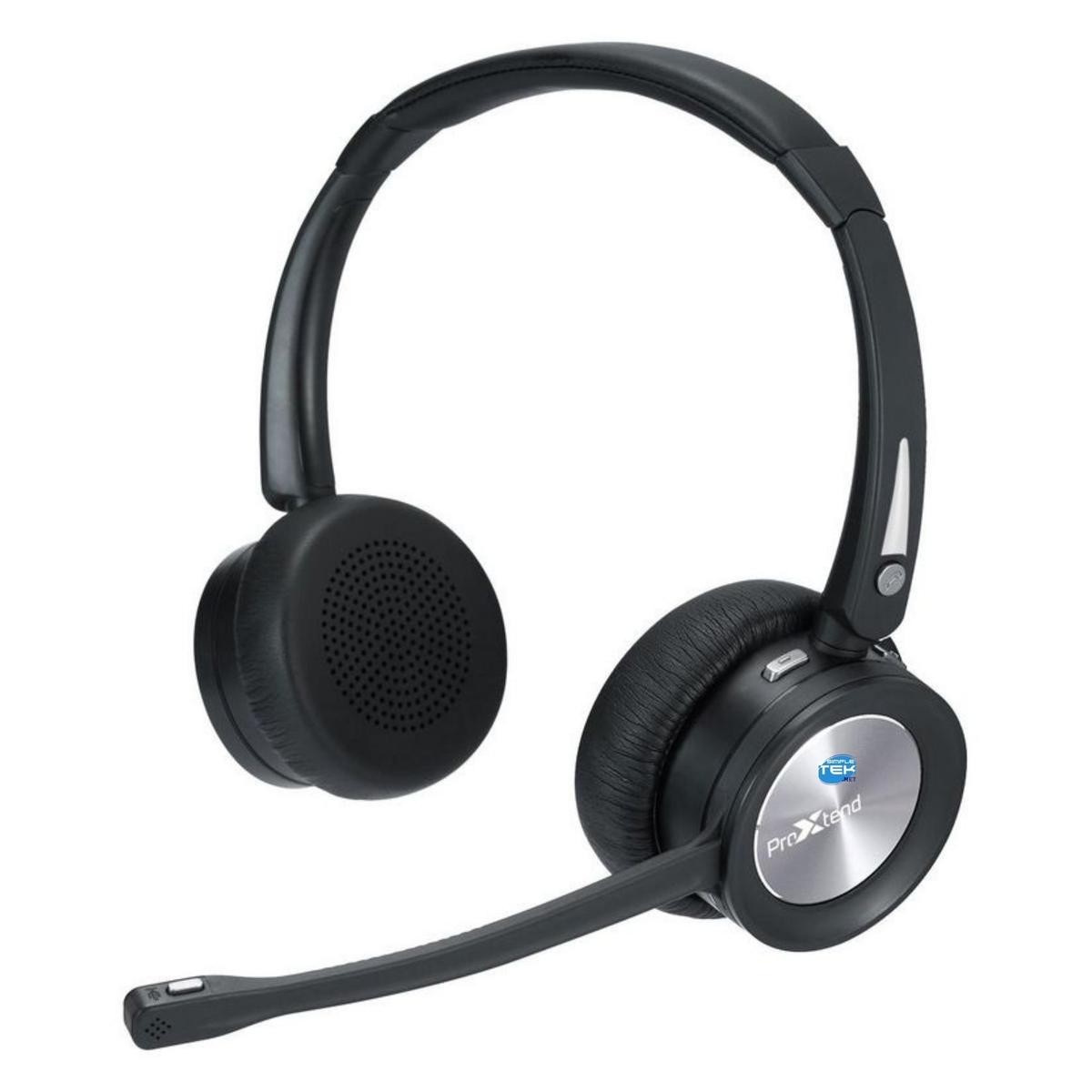 Kopfhörer Drahtlos Bluetooth ohne Kabel Duo Call Center Nebenstellenanschluss BT