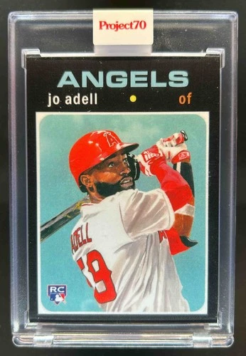 2021 Topps Project70 Jo Adell by Jacob Rochester Rookie RC #32 Angels