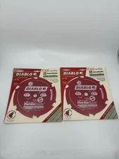 Lot Of 2 Diablo D0706ch 7-1/4-inch x6T  TCG- Hardie Fiber Cement Saw Blade New